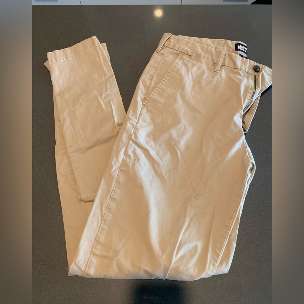 Lands End Mens Khakis